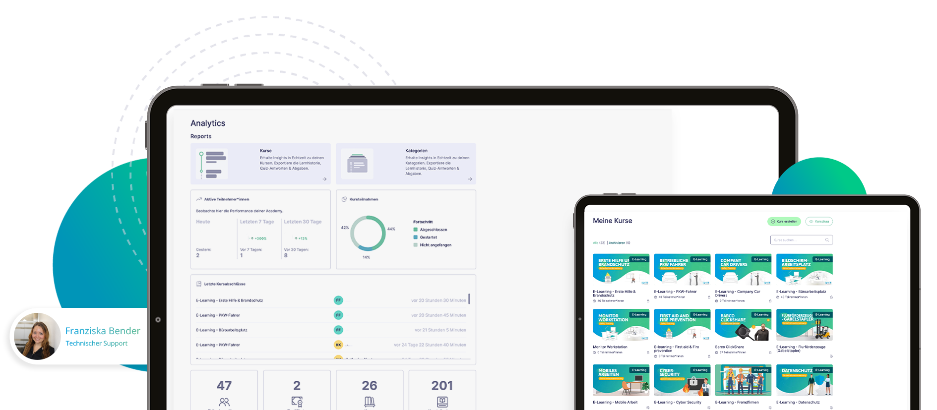 LMS-Gesamtpaket: Plattform, E-Learning Kurse, Kursgenerator, Beratung